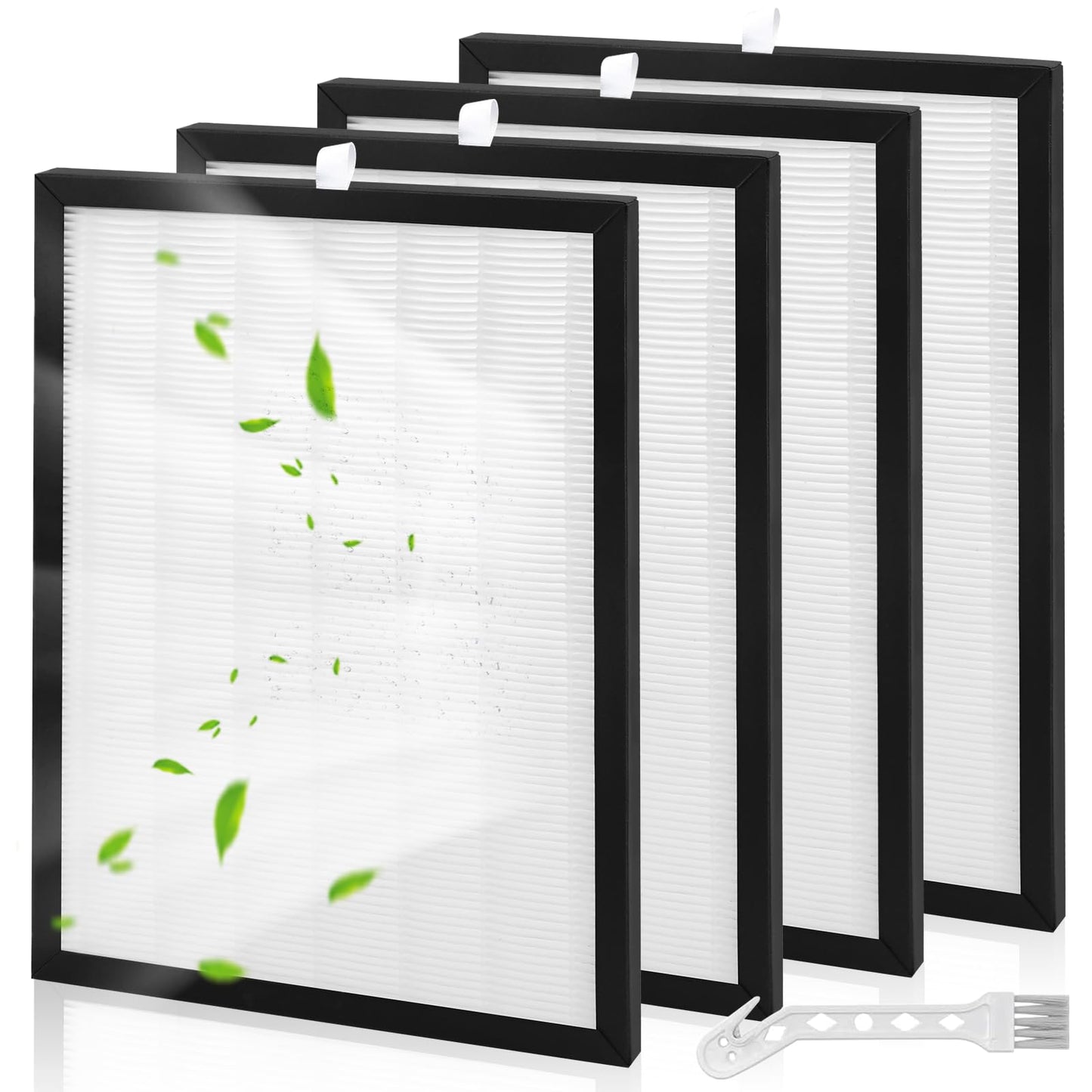 4 Pcs HEPA Filter Compatible with Meaco 20L 20LE Low Energy Dehumidifier and Air Purifier,26 * 19 * 1cm Enhanced Air Quality HEPA Filters,HEPA