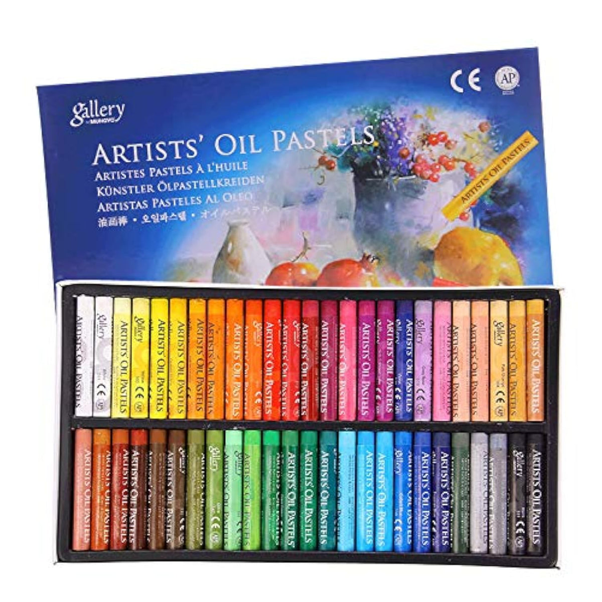 XGOPTS Oil Pastel Set,Professional Painting Oil Pastel Soft Drawing Graffiti Art Crayons Pastel Sticks Set Washable Round Oil Pastels for