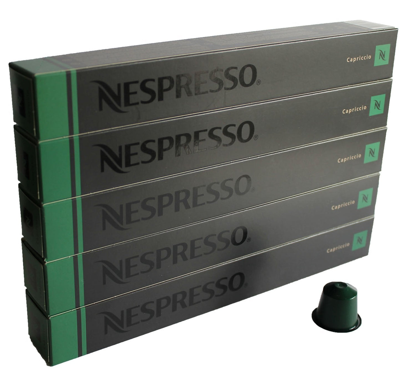 Nespresso 50 Capsules - 5X 10 Capriccio Espresso Original Capsules
