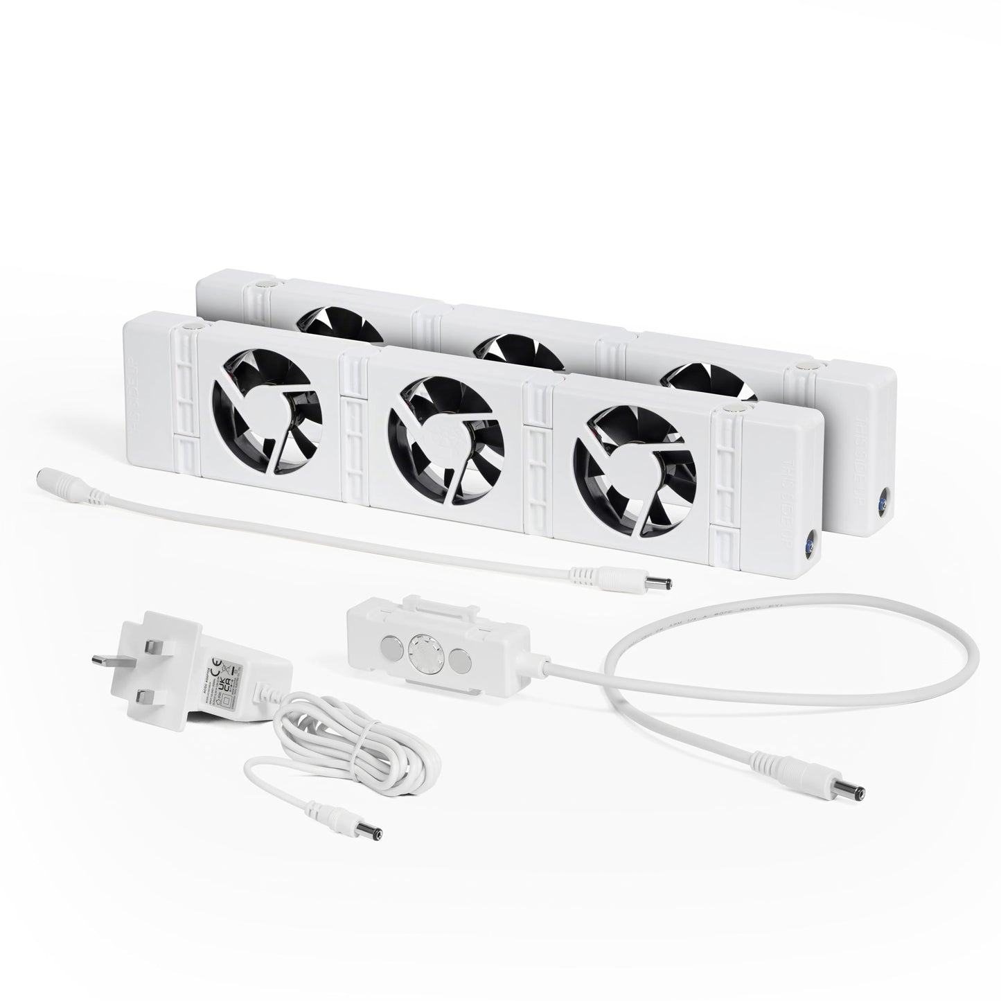 SpeedComfort Radiator Fan Duo Set ? Set of 2 radiator fans - Energy efficient ? 2x faster heating - Up to 22% energy savings ? Easy to install ?
