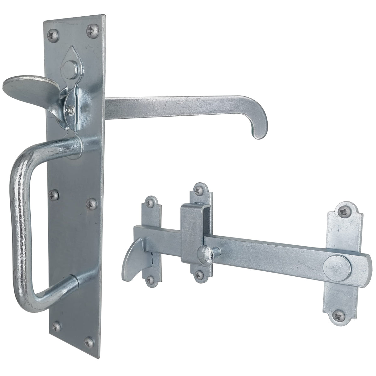 IRONTITE? Suffolk Latch BZP, Garden Gate Latch for Wooden Gates, Ideal Garden Gate & Door Latch for Keeping Gates Shut, Heavy Duty Garden Gate Latches