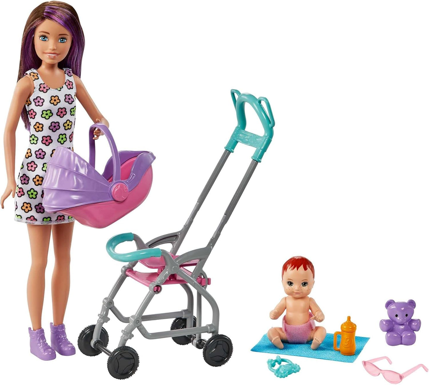Barbie Skipper Babysitters Inc. Playset, New but open, scruffy box