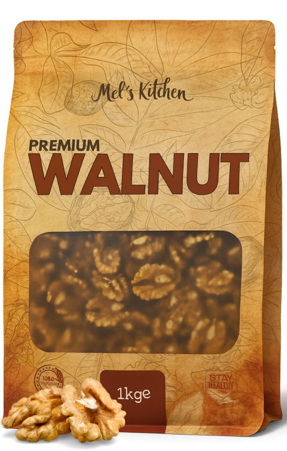 Mel's Kitchen Walnut Whole 1kg