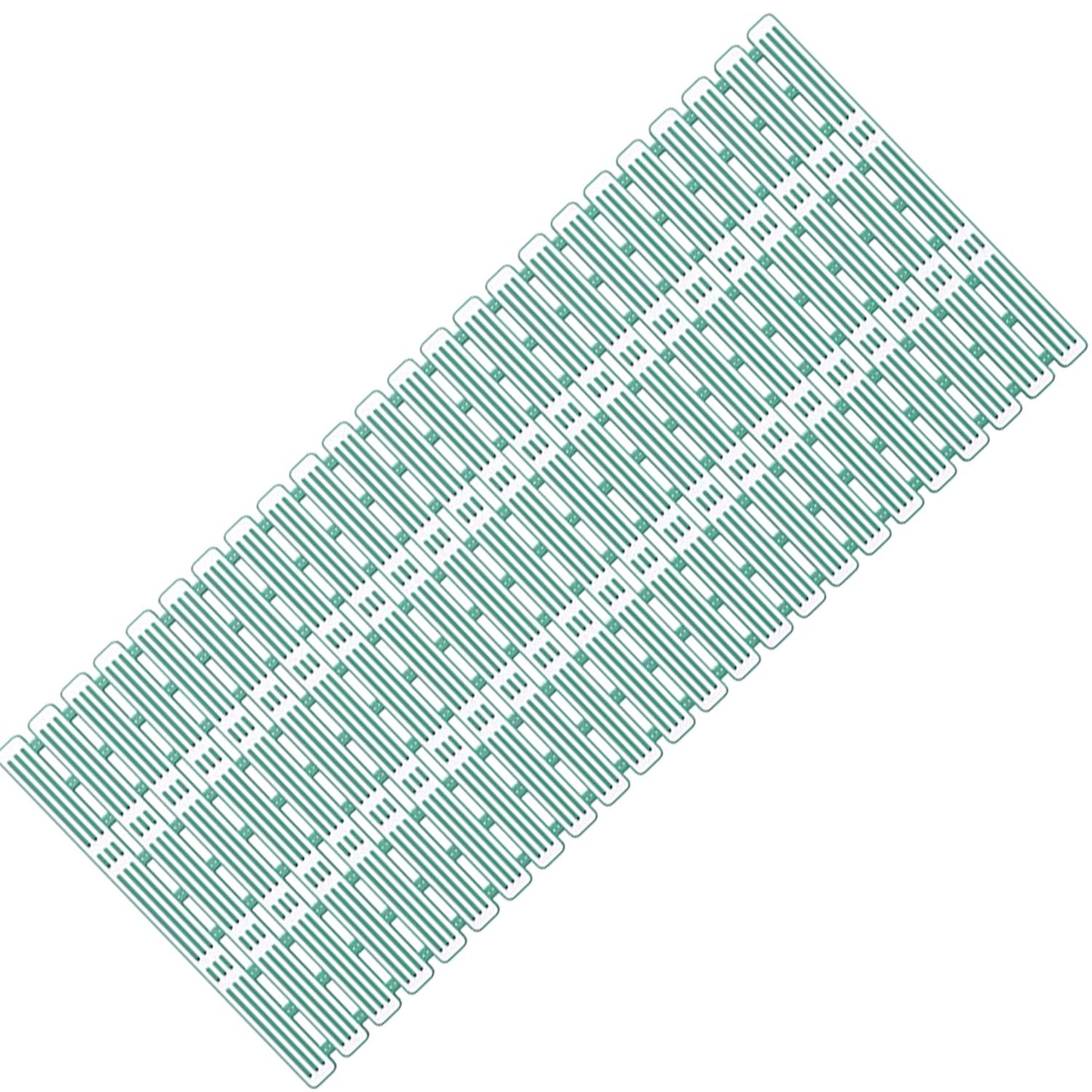 YUNYU Non-Slip Anti-Mould Shower Mat - 90x40cm (36x16inch) Extra Long Bath Mat for Shower Tray & Bathroom Tiles - Cut To Size Rubber with Suction Cups