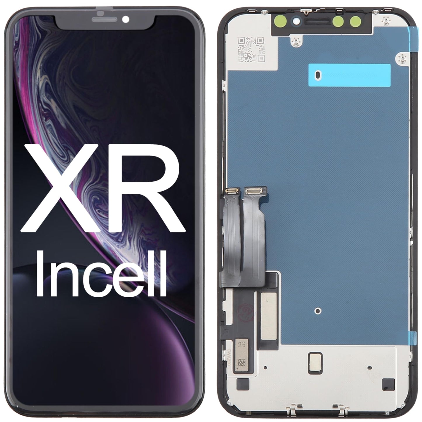 ETech61 LCD Screen Replacement Touch Digitizer Assembly with Repair Tools ? Compatible with iPhone 15 Plus (6.7") & iPhone XR (6.1") (XR)