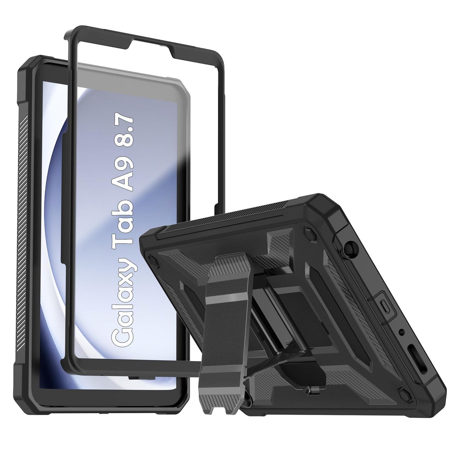 Samsung Galaxy Tab A9 Case 8.7 inch 2023, TrendGate Lightweight Shockproof Armor Series Full Cover Built-in Screen Protector with Stand for Galaxy Tab