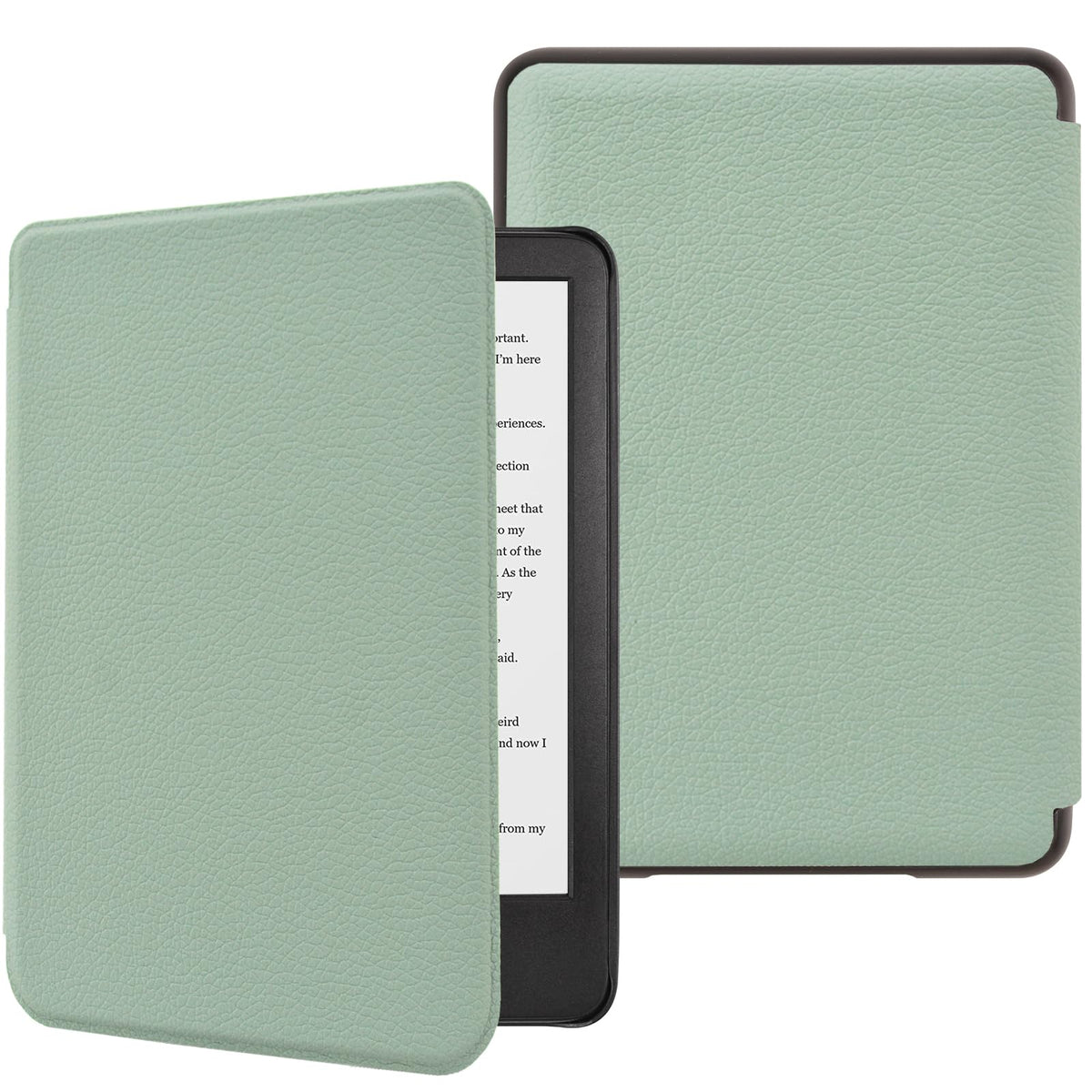 DMLuna Case for All-New 6" Kindle 11th Generation 2024/2022, Model:C2V2L3, Ultra Thin and Lightweight Smart Protective Durable Premium PU Leather