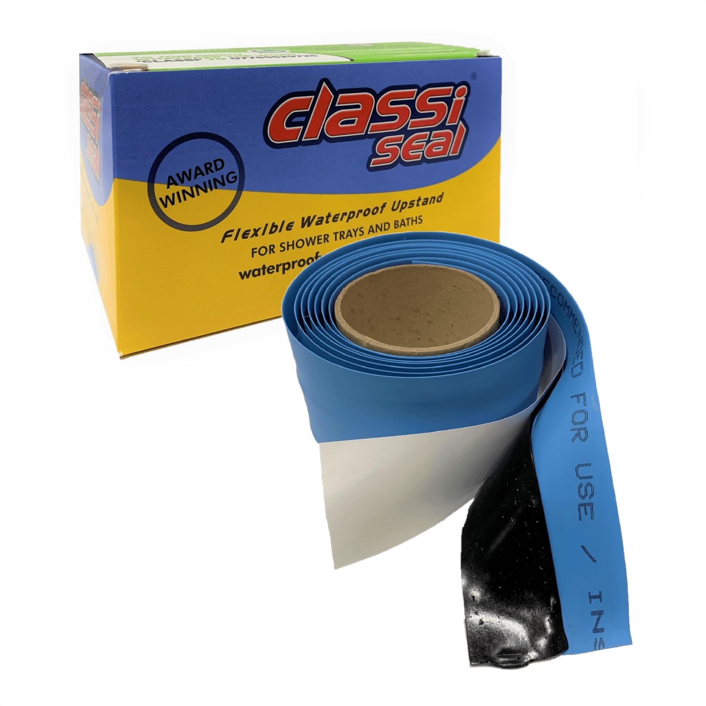 Classi Seal 2m self adhesive flexible waterproof upstand for baths & shower trays