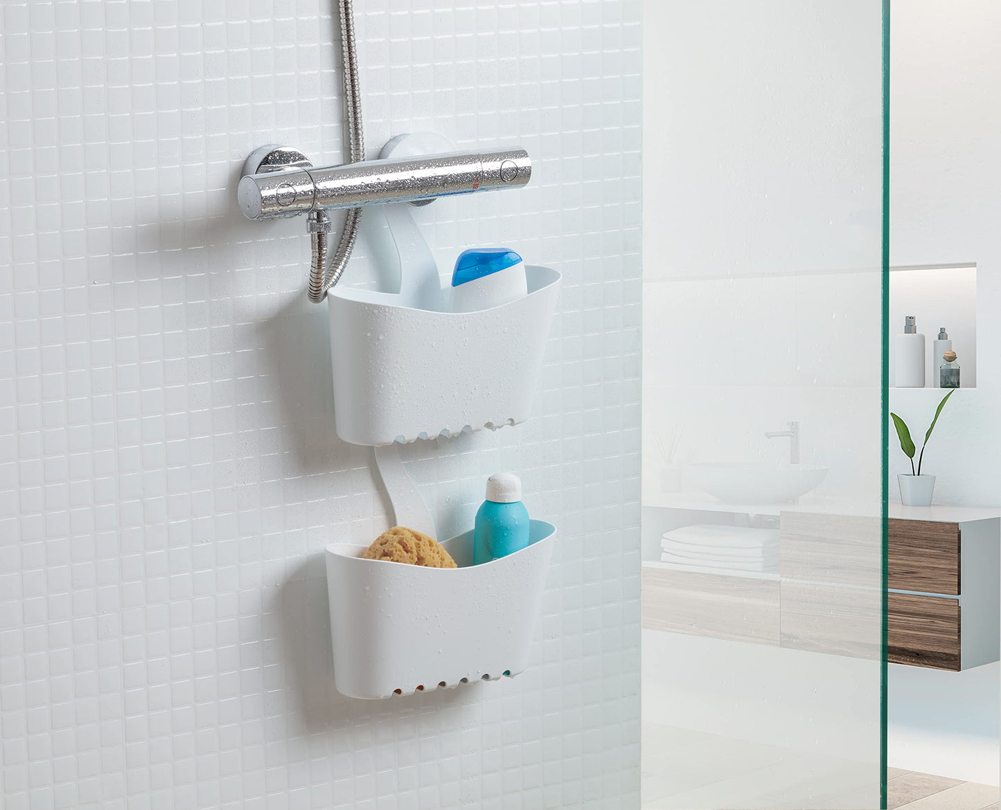 TATAY Shower Caddy Humidity Resistant Easy Drainage and Cleaning
