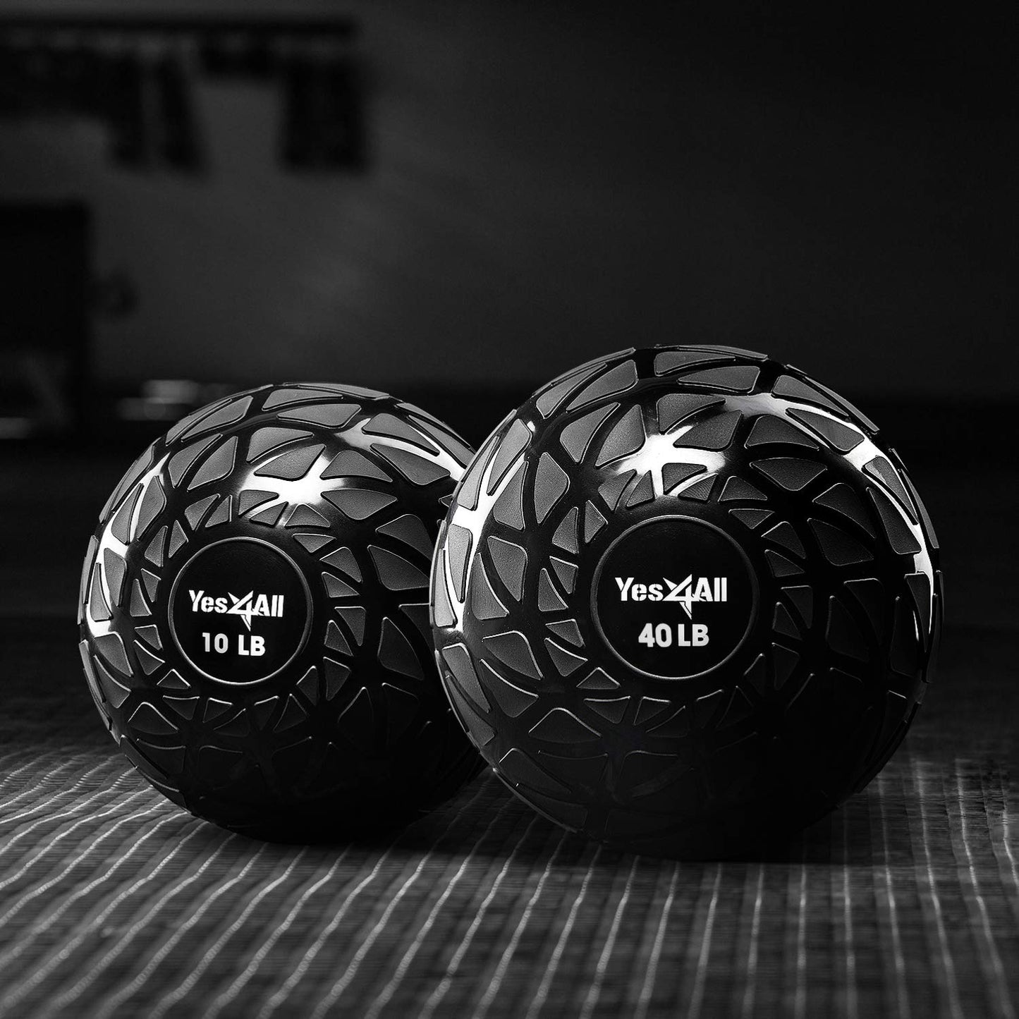 Yes4All TDH7 Slam Balls 4.5 ? 18.1kg/Slam Medicine Ball Version/Sand-Filled No-Bounce Exercise Ball, Suitable for Crossfit Workout and Strength