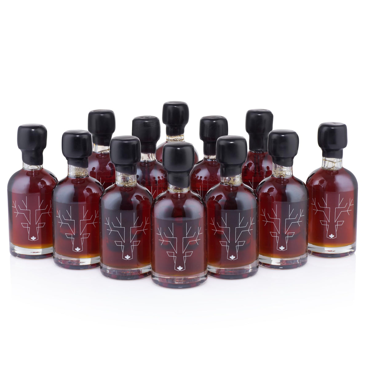12 x 50 ml Escuminac Maple Syrup (Late Harvest, Dark-Robust Taste)