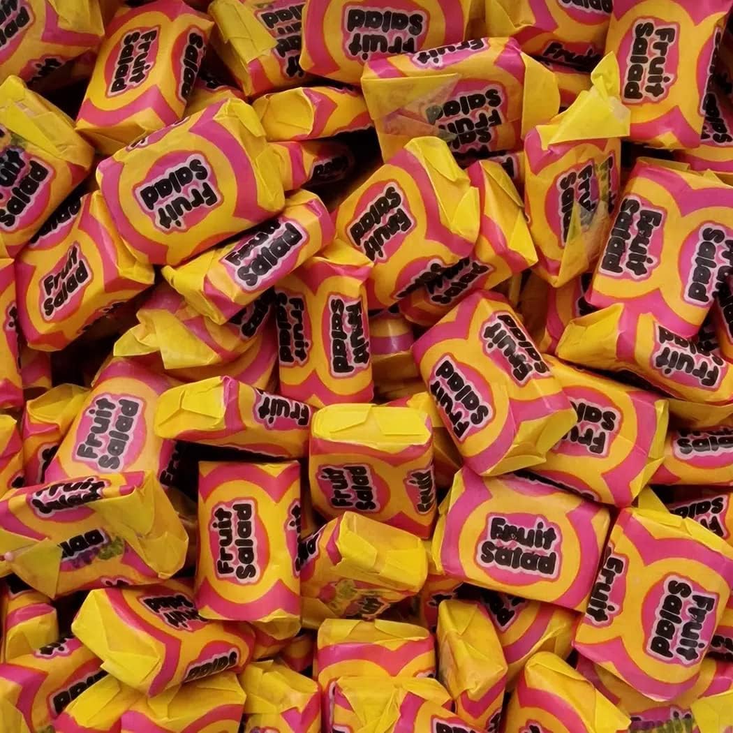 Fruit Salad Sweets - 1 Kilo Bulk Bag - 1KG - Assorted Sweet Pick and Mix for Parties, Gifts, and Sharing.