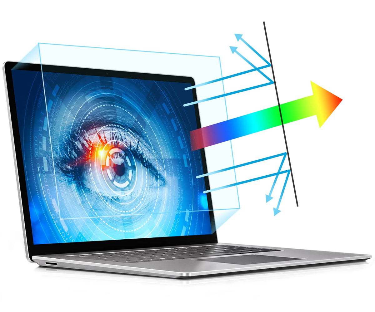 PYS ?2 Pack? Blue Light Screen Protector Laptop 14 Inch, Blue Light Filter for Laptop, Enhanced Anti Glare, to Protect Your Eyes/Computer Screens 14"