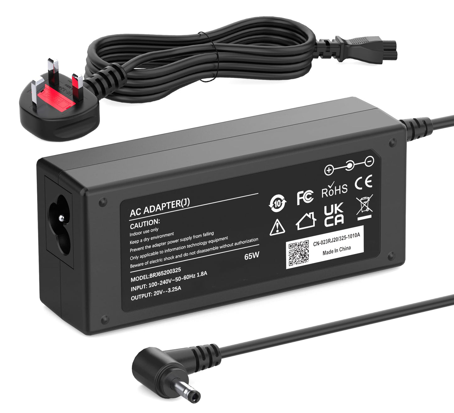 65W Laptop Charger Compatible with Lenovo Ideapad 3 5 330 330S 320 320S 310 100 110 120S 130 S130 S340 S540 S740 510 520 530S Yoga 510 520 530 Flex 4