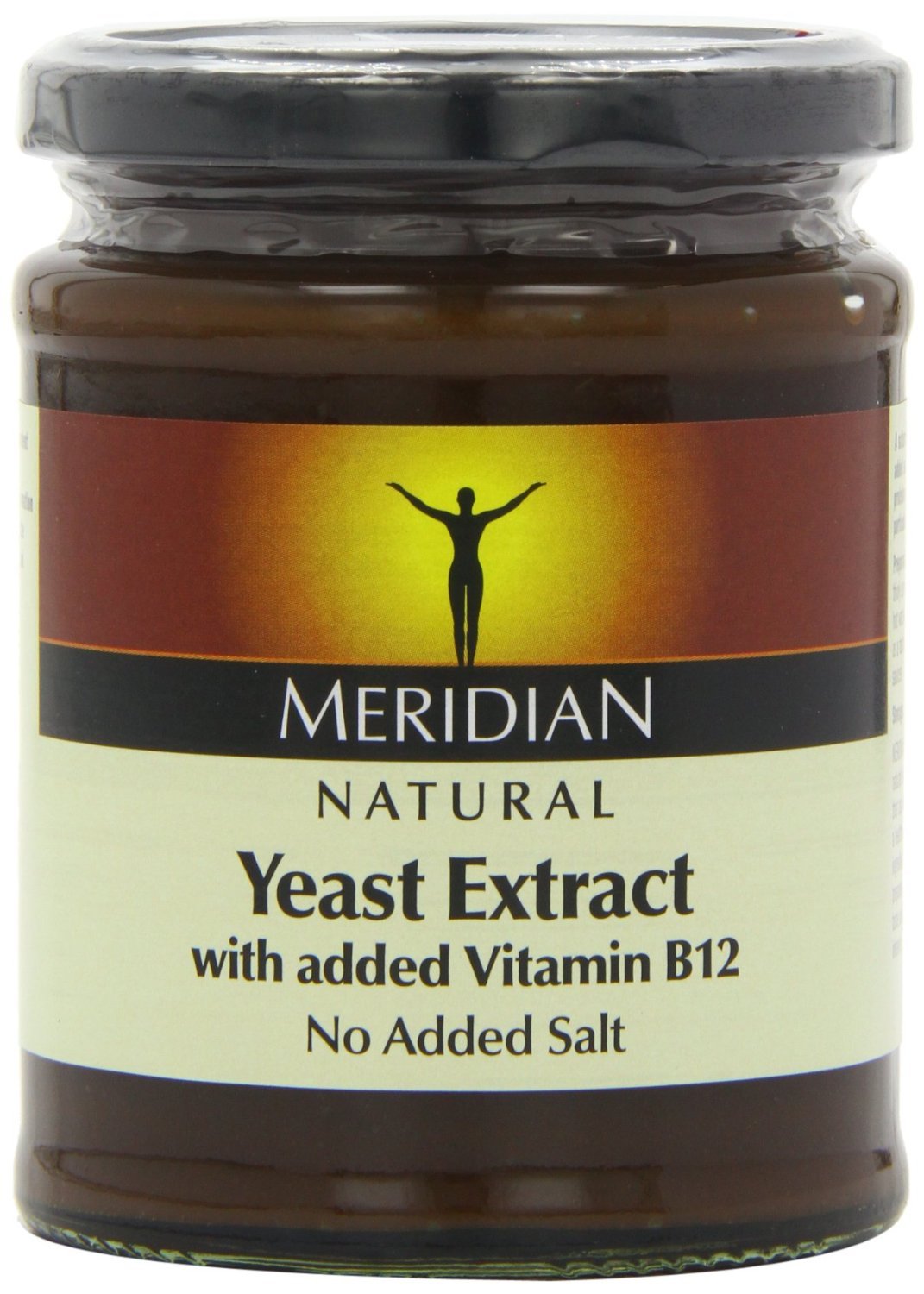 (Pack Of 2) - Natural Yeast Extract with Vitamin B12 No Added Salt | MERIDIAN FOODS - No GM Soya us