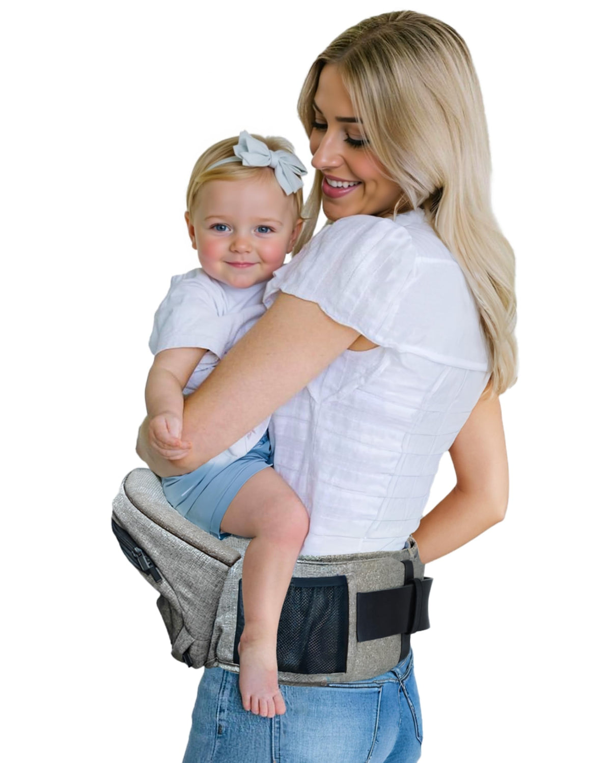 Pandanling - Baby Hip Seat Carrier with Extender - Mom's Choice Award Winner, Safety Certified Baby Hip Carrier, Ergonomic Carrier for Newborns &