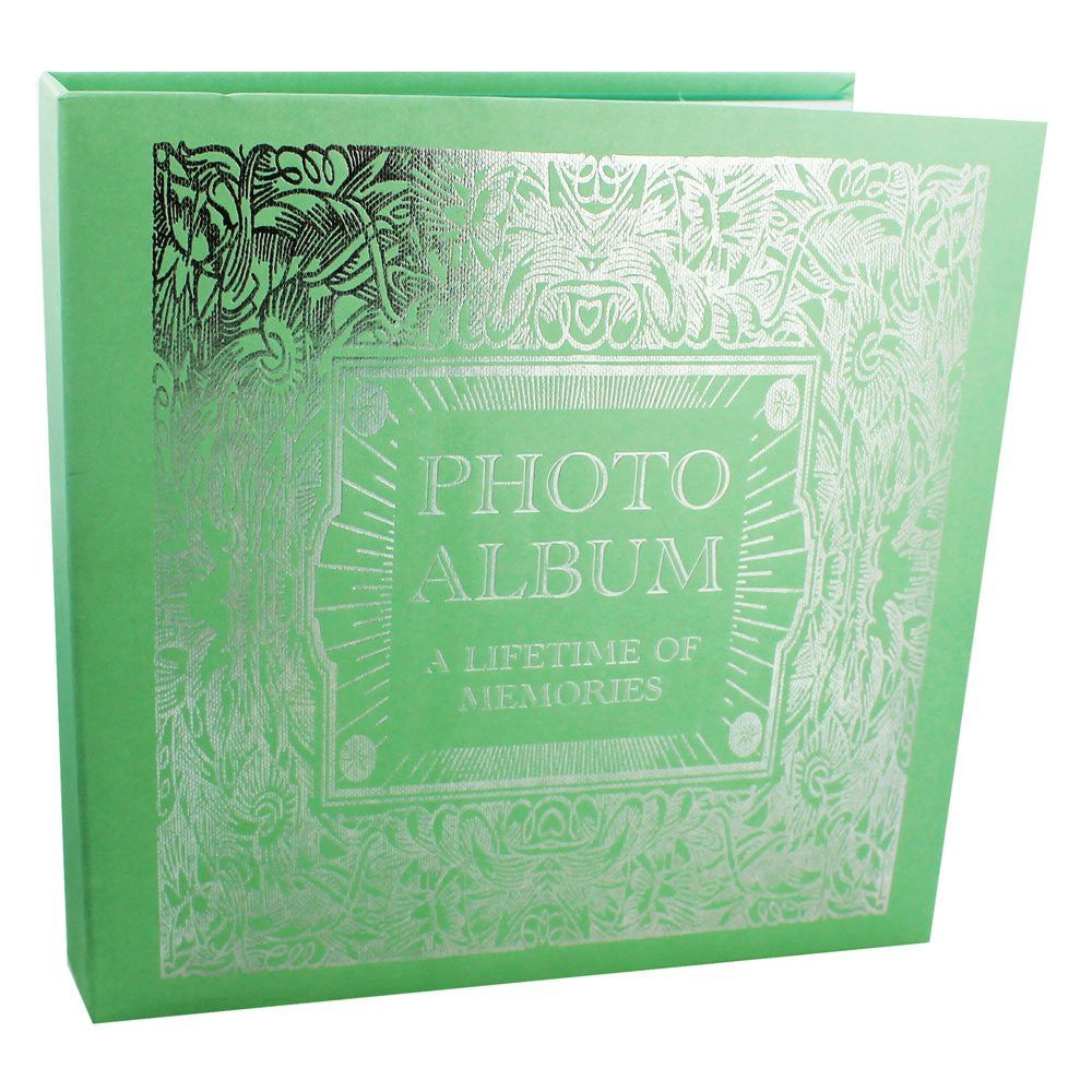 CHUNKY PHOTO ALBUM - Tiffany Blue with Silver Foiling