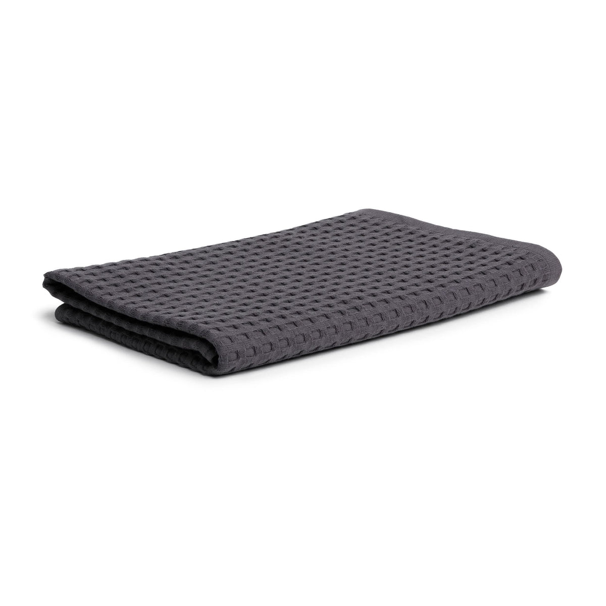 m?ve Piqu?e shower towel 70 x 140 cm made of 100% cotton, graphite