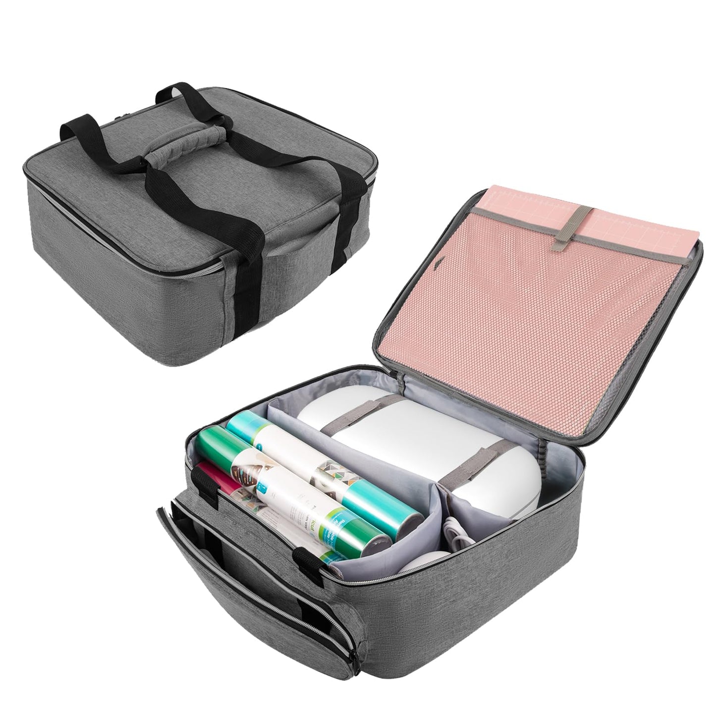 Carrying Case for Circut Joy Xtra Smart Cutting Machine,Portable Cricut Joy Xtra Carrying Storage Bag with Pockets & Handle for Travel.Tote Bag for