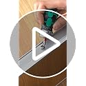 Wera 05008884001 Kraftform Kompakt Stubby Magazine RA 2, Stubby Ratchet Screwdriver with Bit Magazine, 6 Pieces