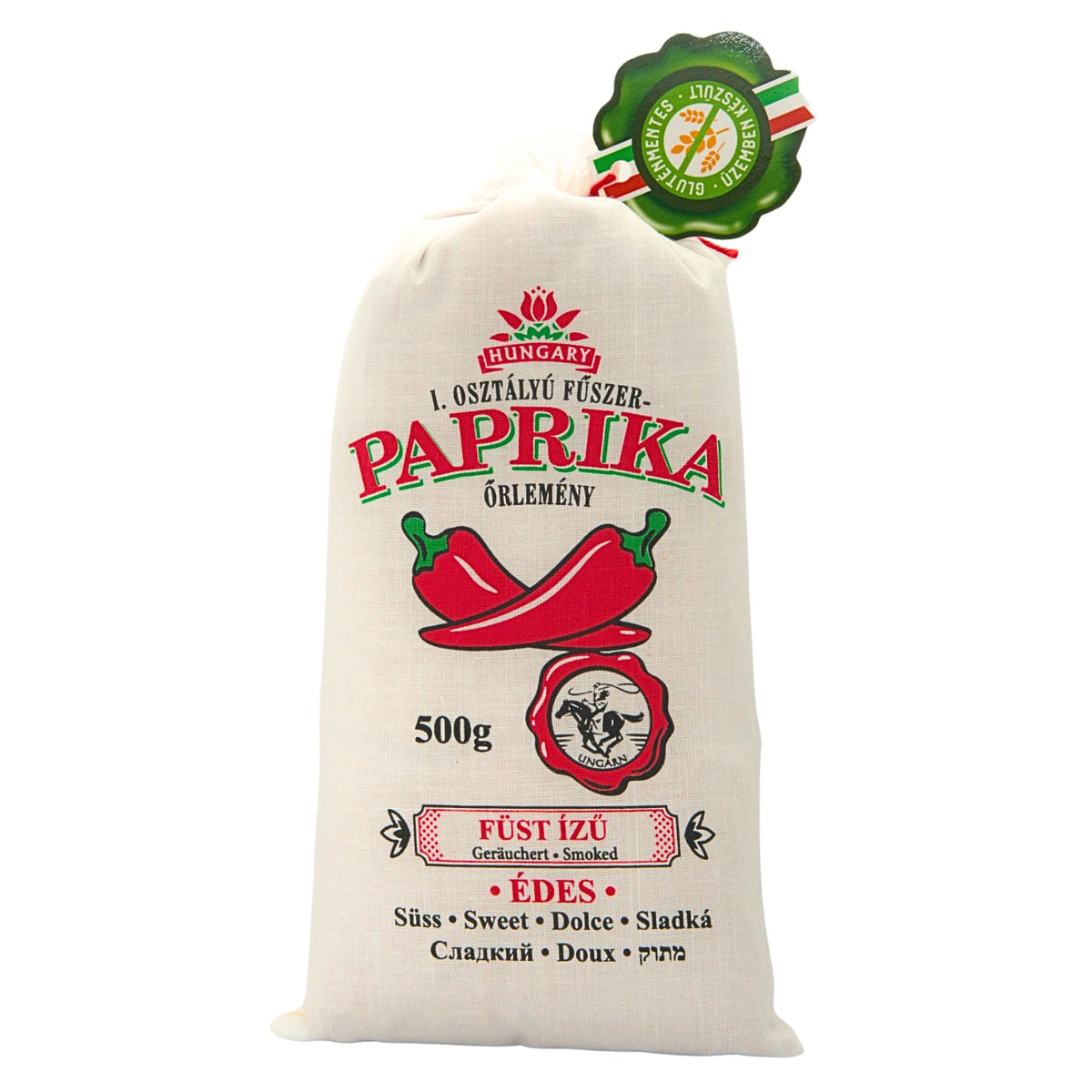 Chili-Trade Hungarian Paprika Premium Quality Origin: Kalocsa,Hungary (Sweet & Smoked, 500g)
