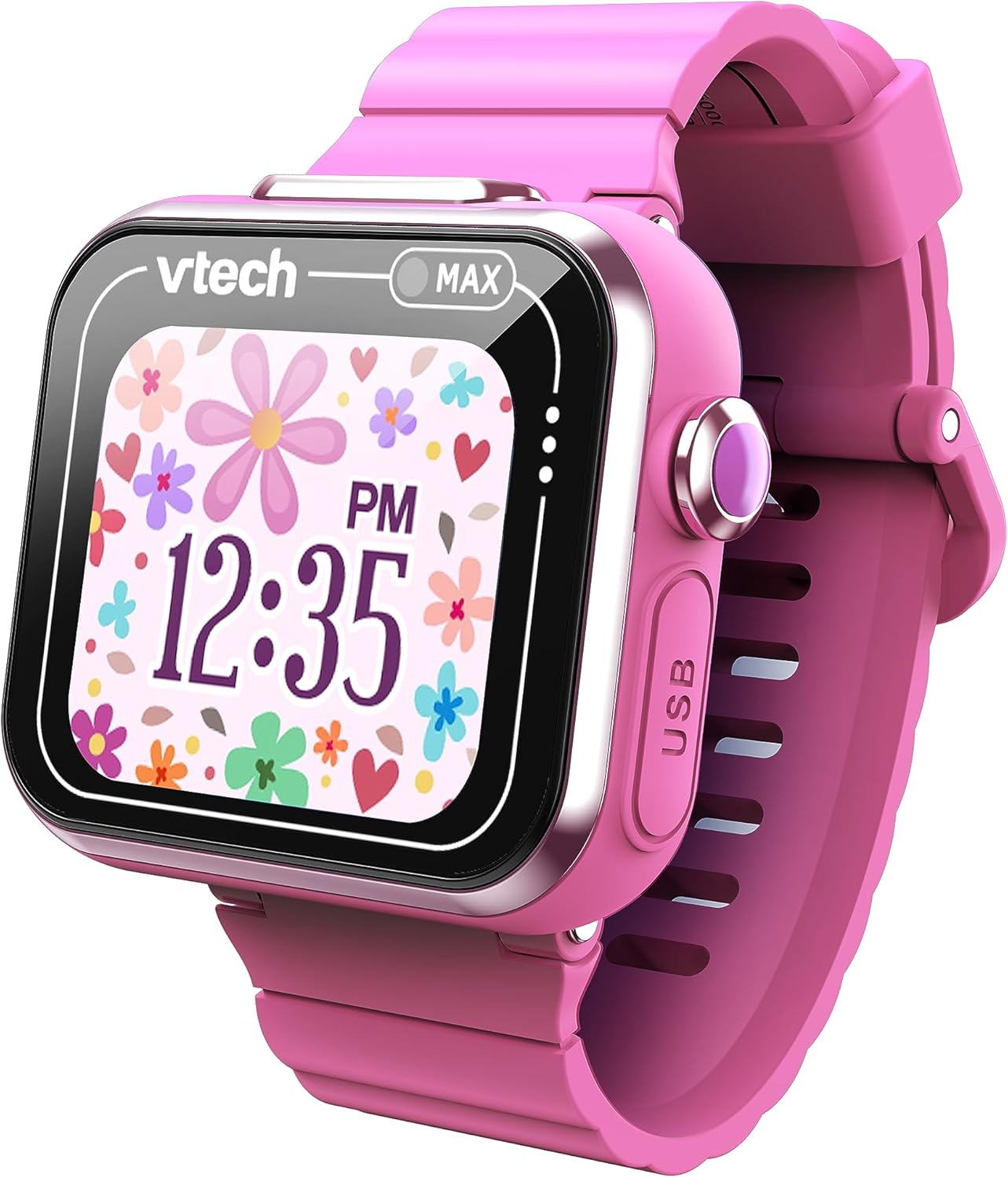 VTech KidiZoom Smart Watch Max, Pink, New but opened, scruffy box