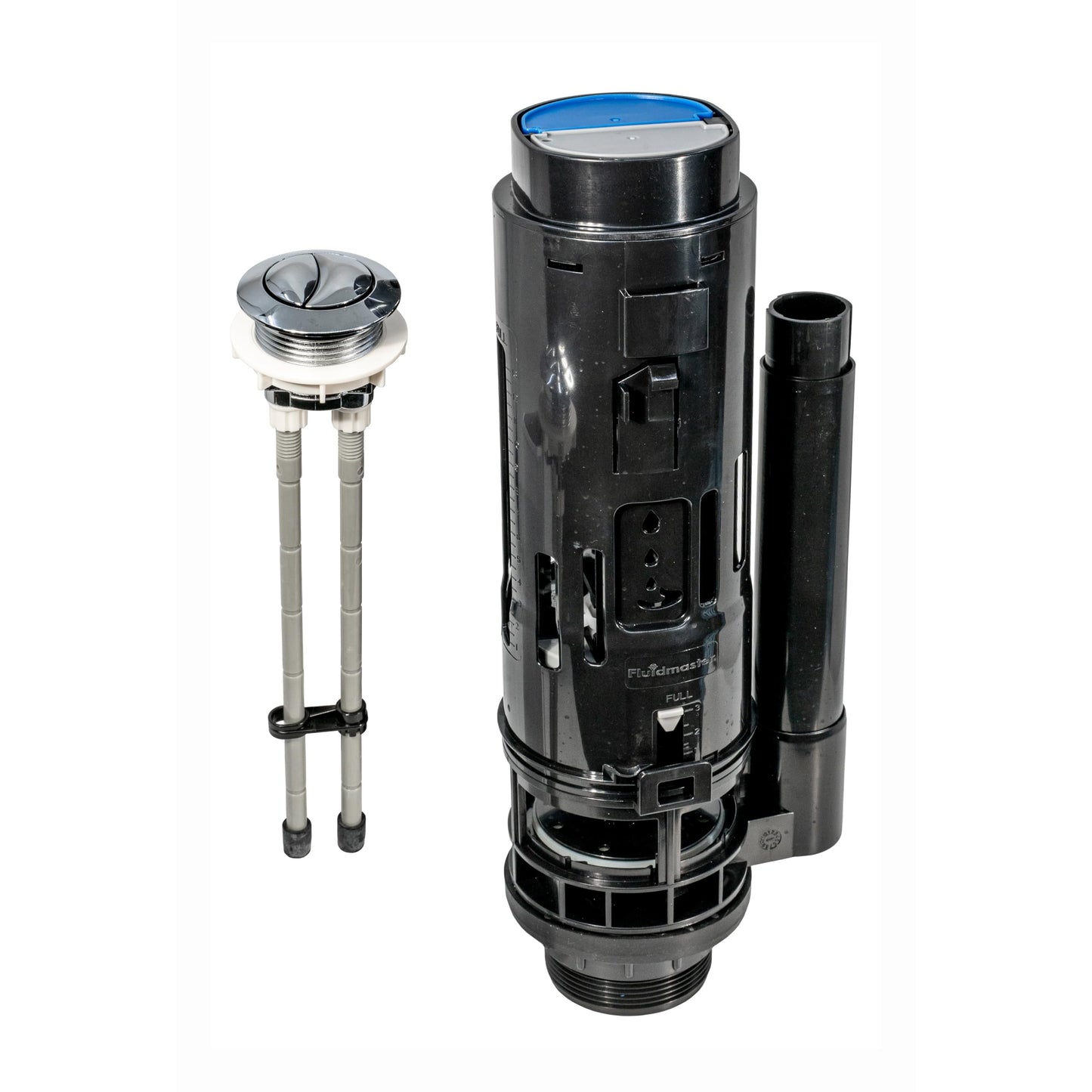 Fluidmaster PRO820UK Mechanical Dual Flush Valve Activation Top Button