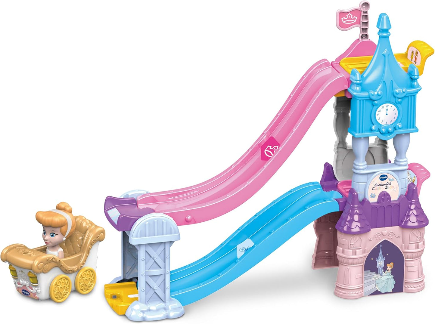 VTech Toot-Toot Drivers Enchanted Castle Slide, New but open, scruffy box