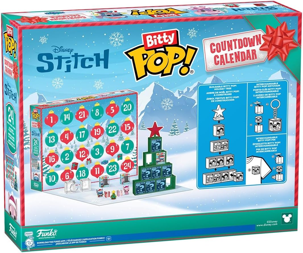 Funko Bitty Pop! Countdown Calendar: Stitch Holiday