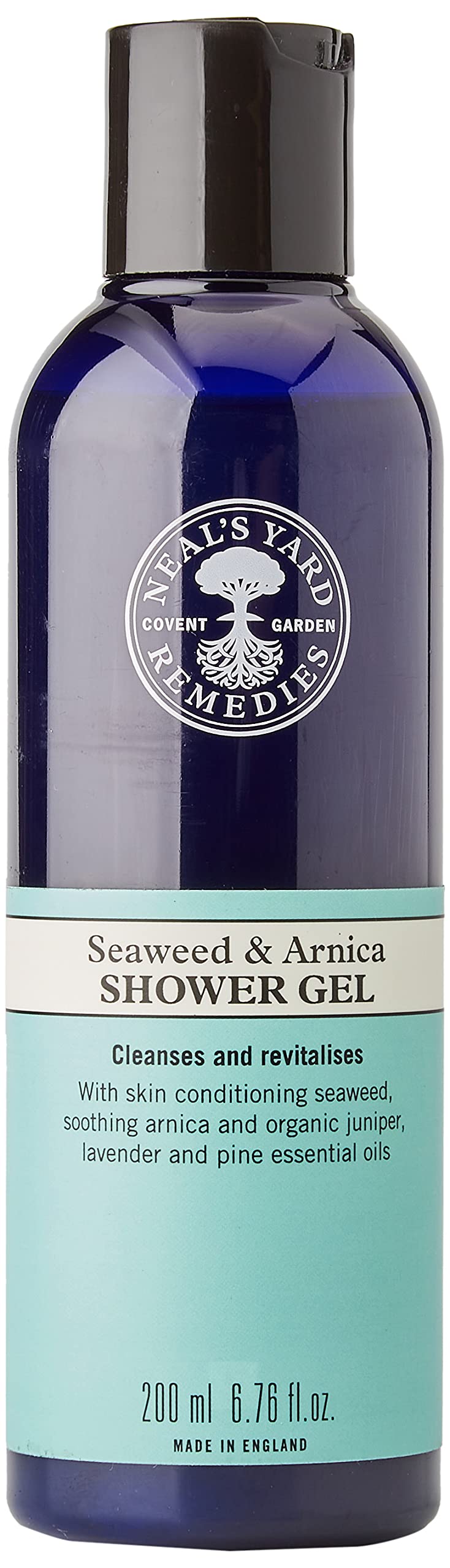 Neal's Yard Remedies Seaweed & Arnica Shower Gel | Cleanse & Replenish Skin | 200ml