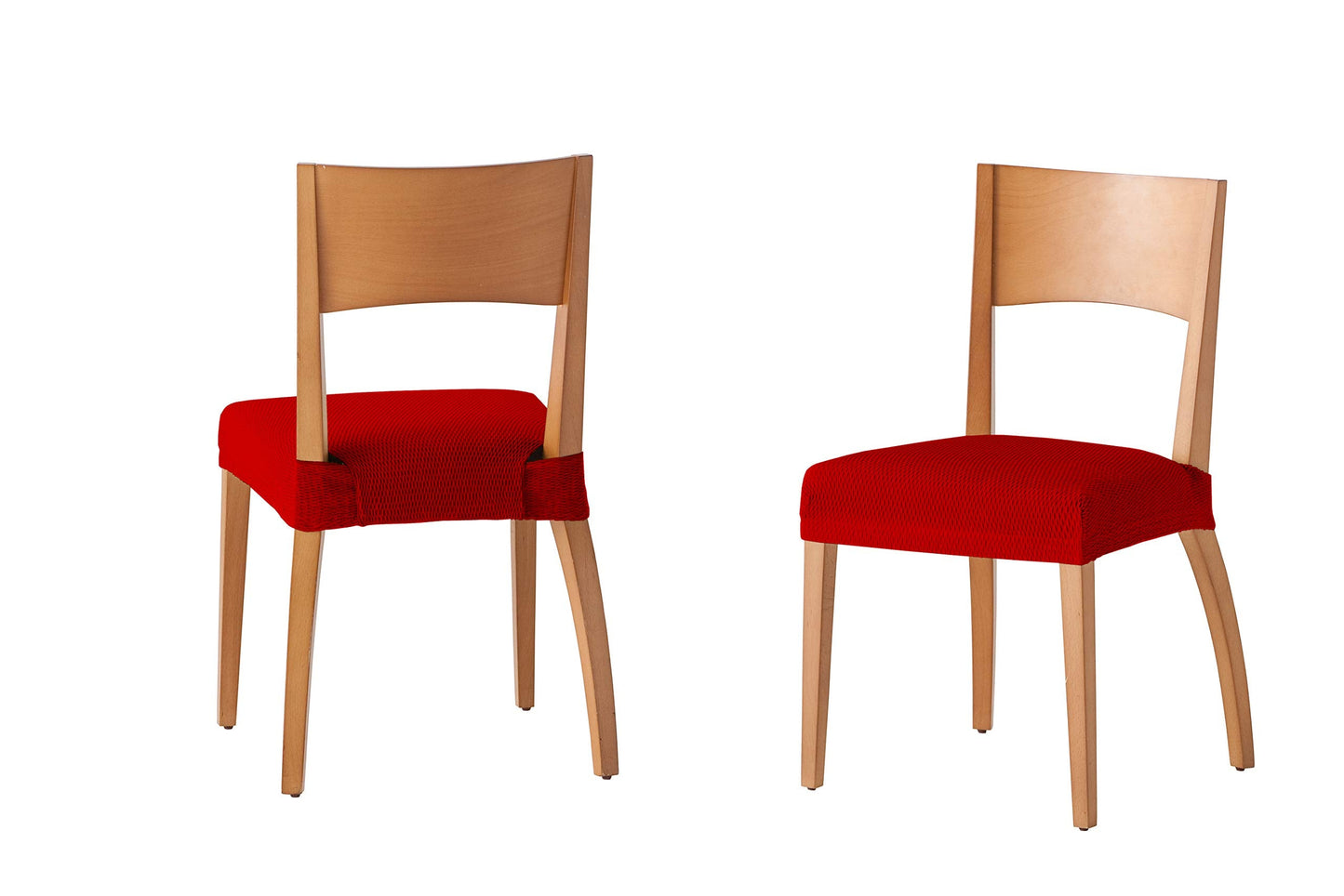 Martina Home Set of 6 Chair Covers Red