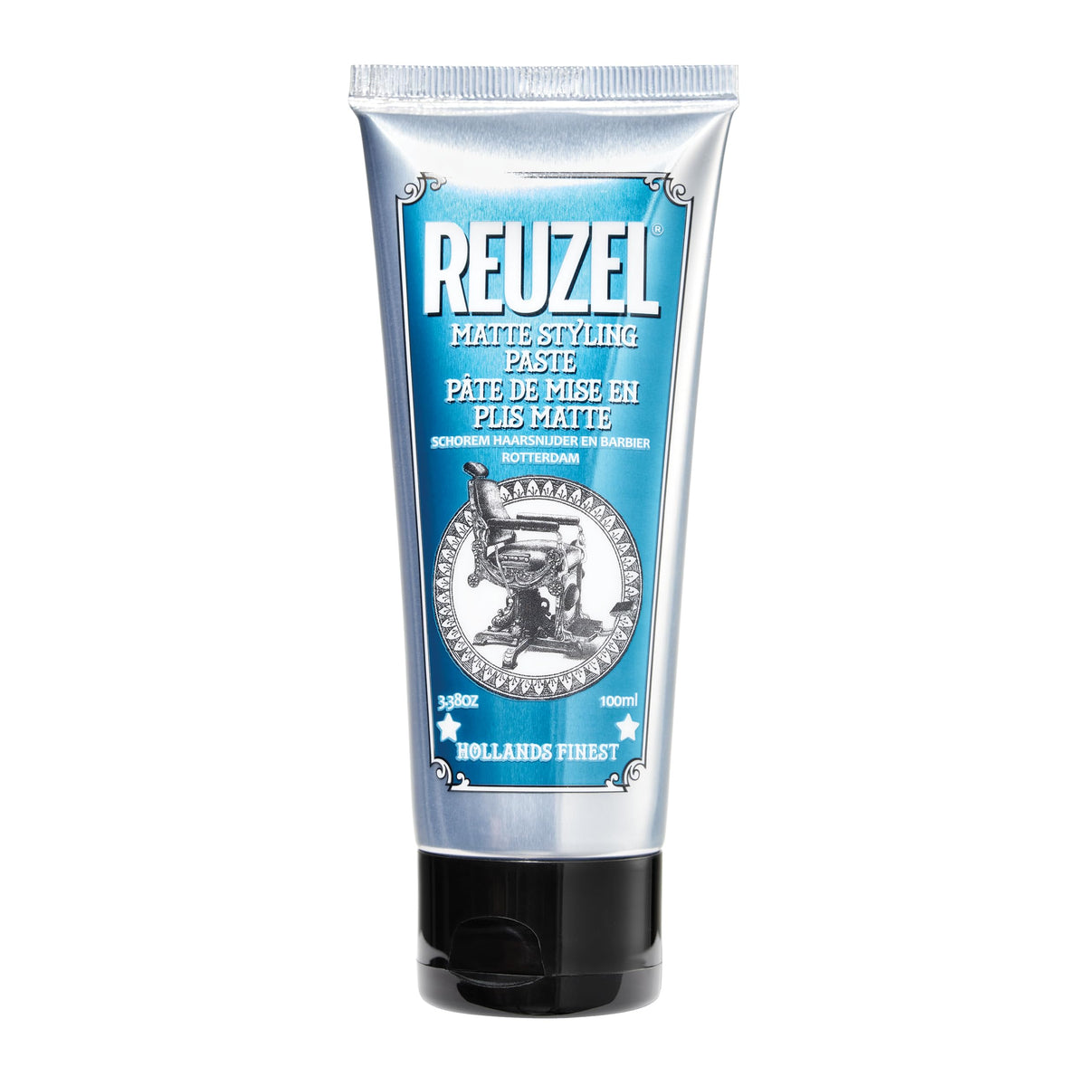 Reuzel Matte Styling Paste - Medium, Pliable Hold - Adds Thickness, Fullness, and Texture to Hair - Contains Moisturizing Oils - Easy to Use - No