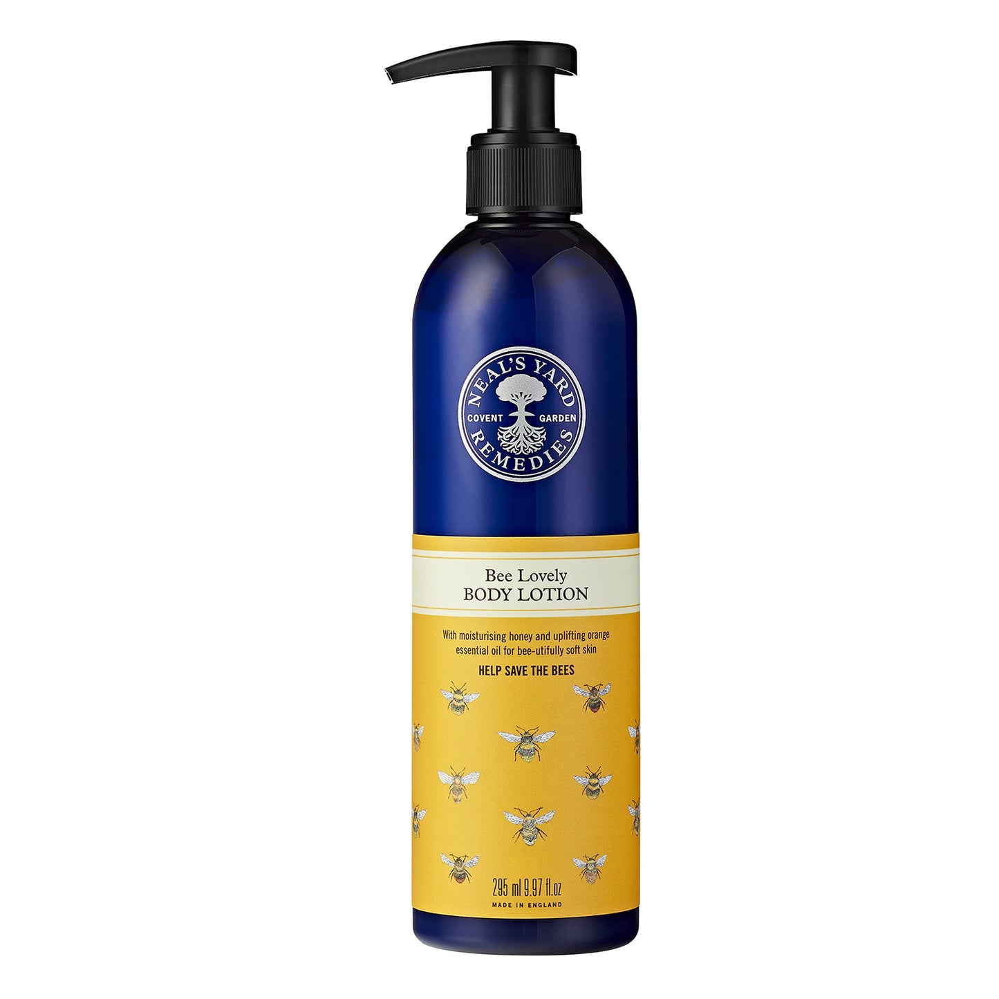 Neal's Yard Remedies Bee Lovely Body Lotion | Uplifting Aroma | Leaves Skin Soft | 295ml