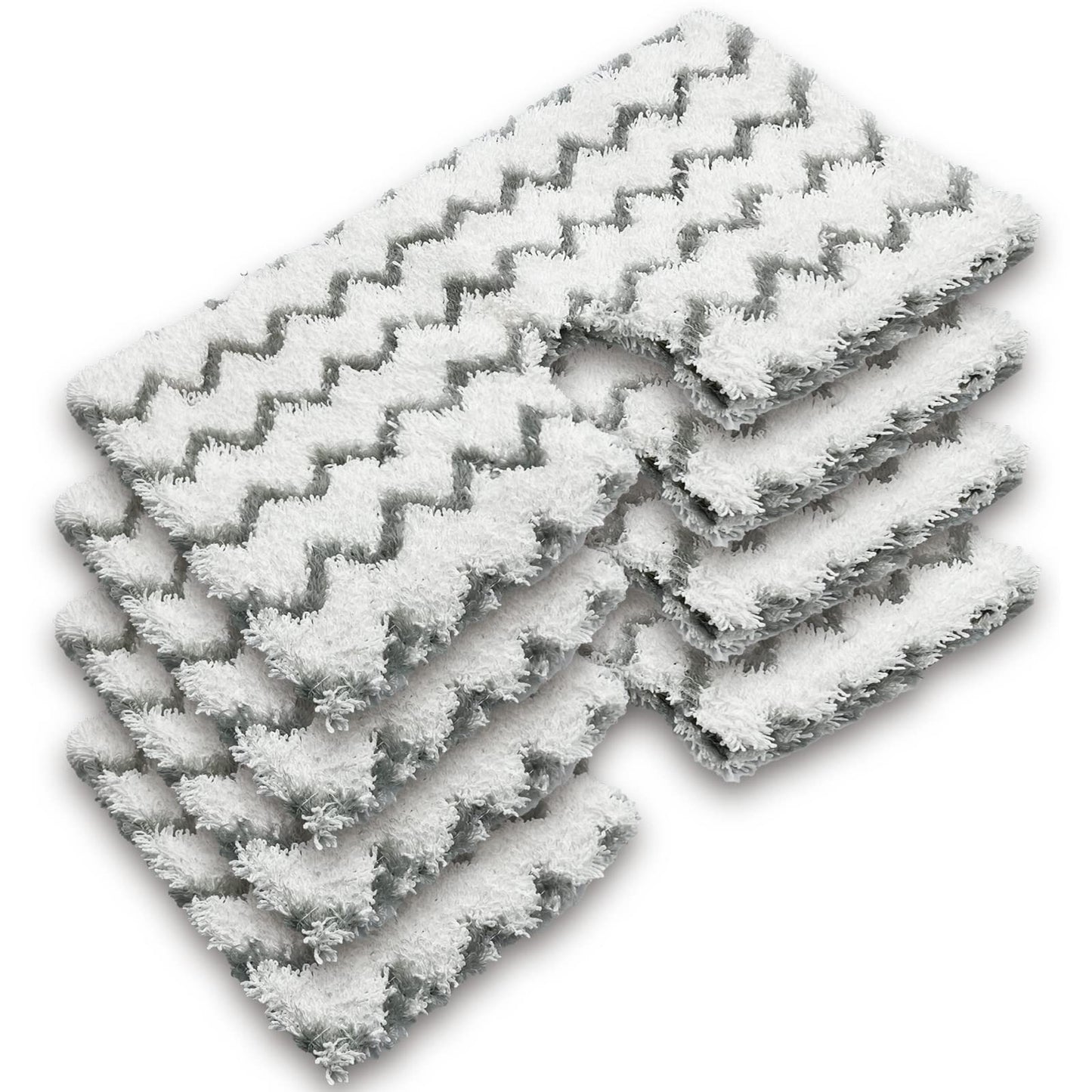 HDDICE Pack of 4 Steam Mop Replacement Pads for Shark Klik n'Flip S6001UK S6003UK and S6005UK