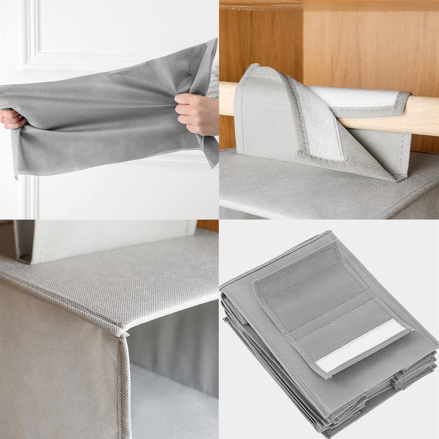 Hanging Shoe Organizer 10-Shelf Shoes Storage for Wardrobe Non-woven Collapsible Hanging Shoe Rack Slim Wardrobe Shoe Storage Organiser Foldable