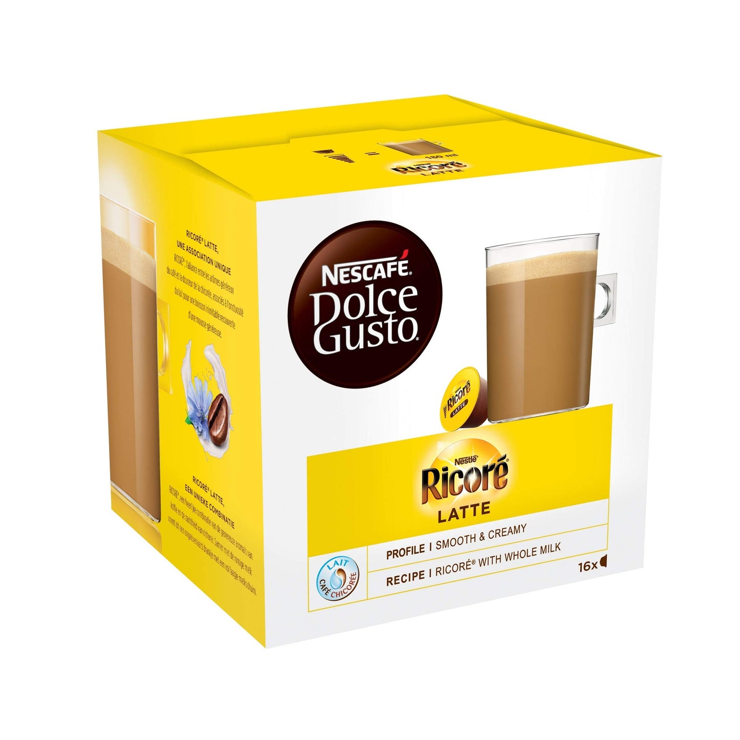 Nescaf? Dolce Gusto Dolce Gusto Latte ricor? 48 Capsules - Set of 3 x 16 Capsules