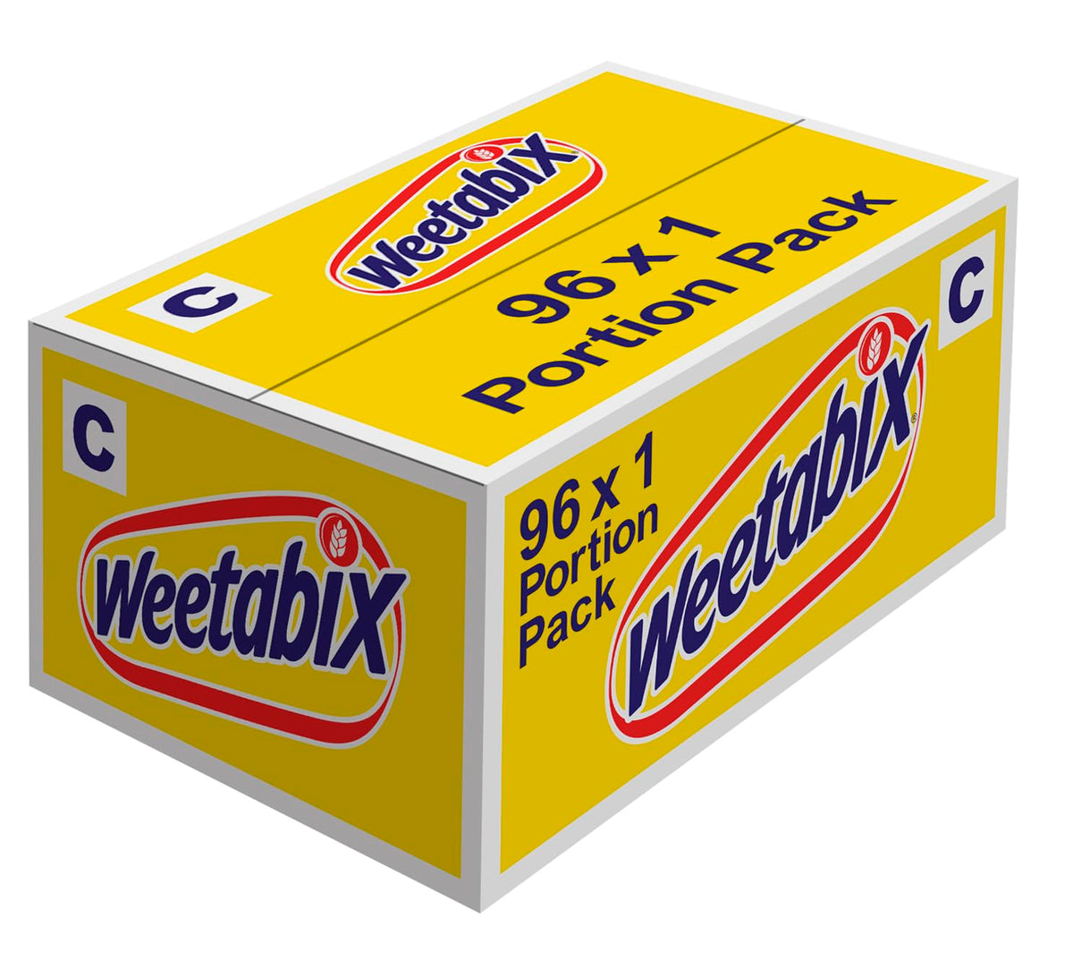 Weetabix Original Pack of 96 x 1 Biscuit (18g) ? 100 percent Wholegrain & High Fibre ? Source of Iron & Vitamin B1 ? UK?s No.1 Breakfast Cereal