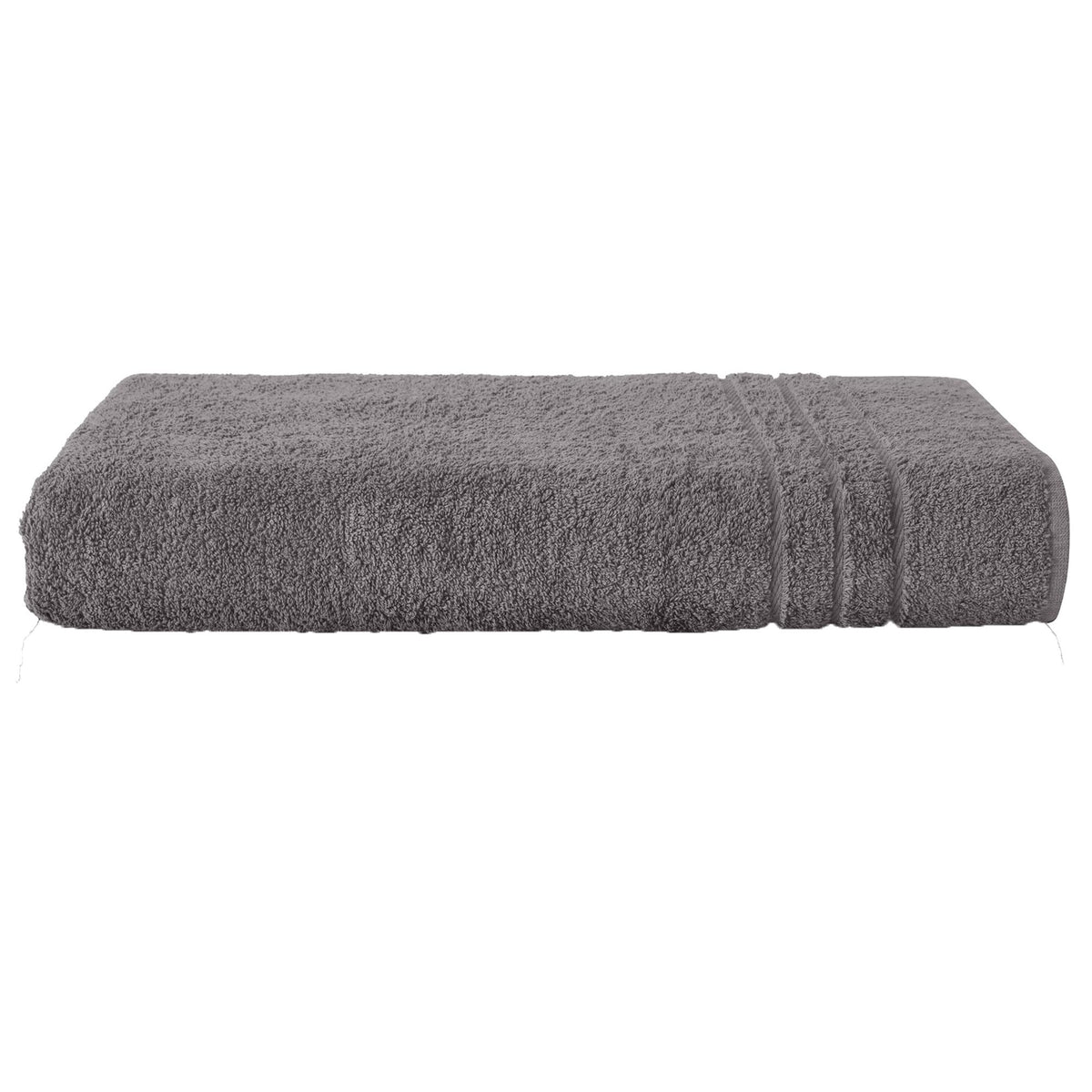 Komfortec Bath Towel 100 x 200 cm 100% Cotton Sauna Towel XXL Soft Large Terry Cloth Quick Drying Anthracite Grey