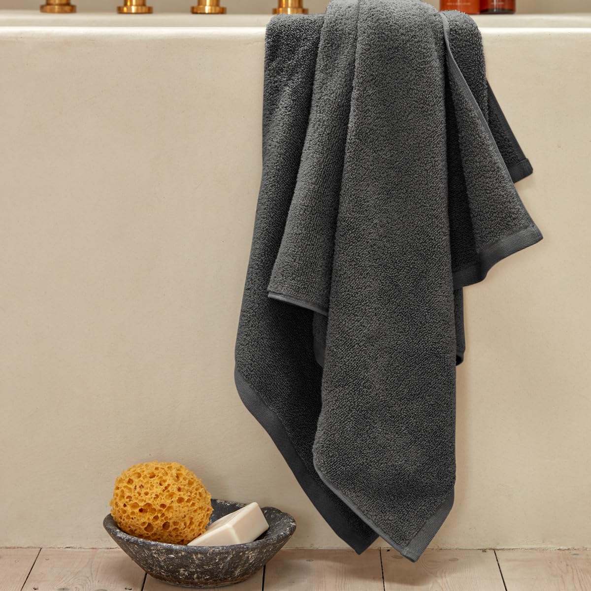 Christy Cirrus Bathroom Towel Set | 6 Piece Set | 2 Face 2 Hand 2 Bath | Lightweight Super Soft and Fluffy | Quick Dry Shower Towels | 100% Cotton