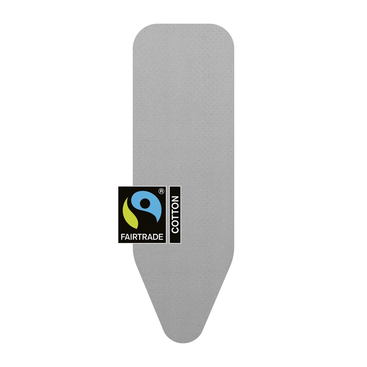 Brabantia Ironing Board Cover B 124x38 cm ? Metallised | 100% Cotton Top Layer with 8mm Foam Padding for Size B Ironing Boards | Durable, Washable,