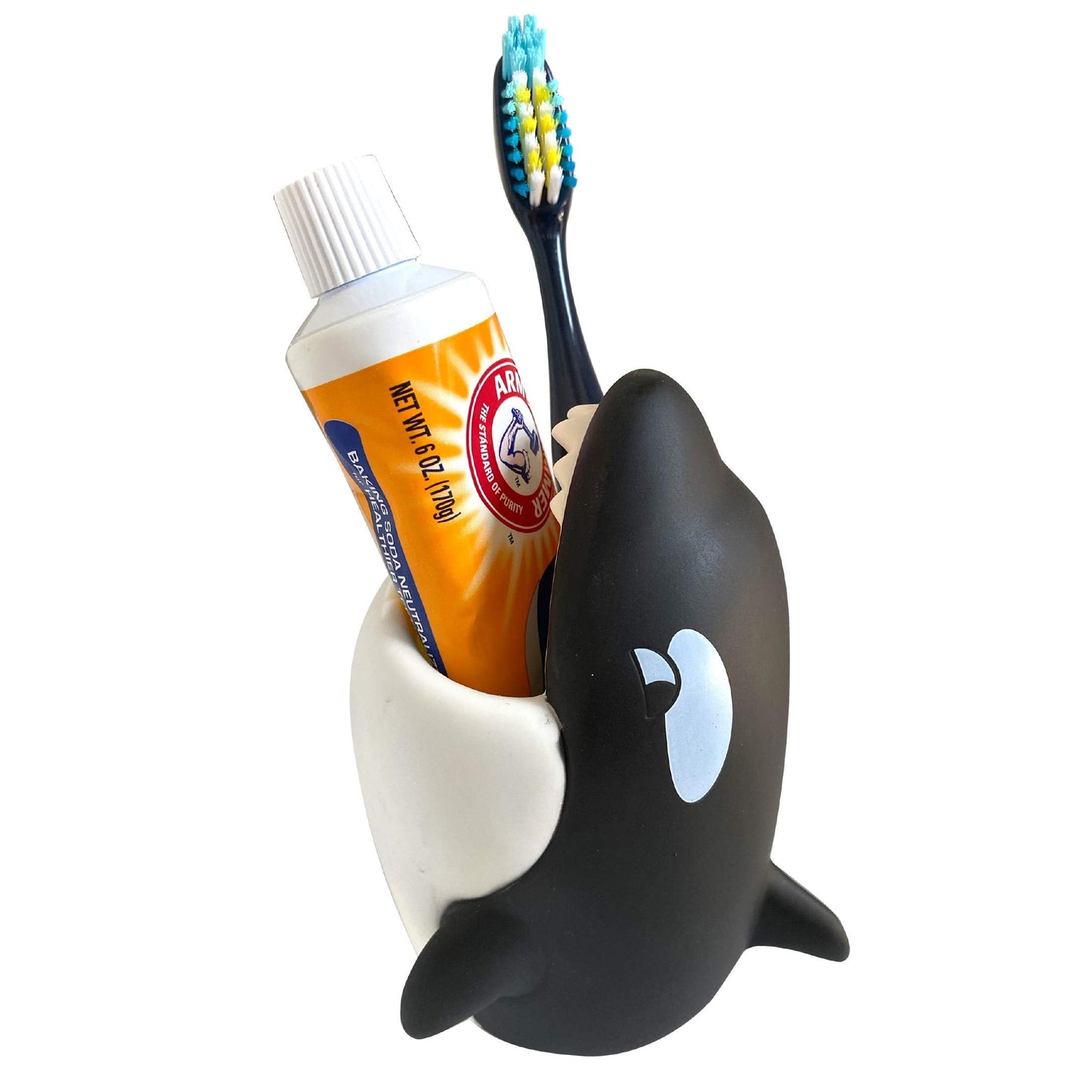 Kids Toothbrush Holder Toothbrush Organizer ? Durable Silicone Animal Tooth Brush Holder ? Easy to Clean Toothbrush and Toothpaste Holder ? Toothbrush