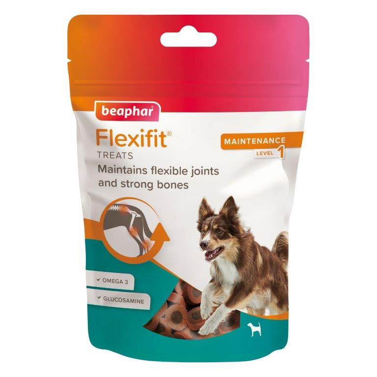 Beaphar Flexifit Dog Treats - Maintenance Level 1 - Case of 8