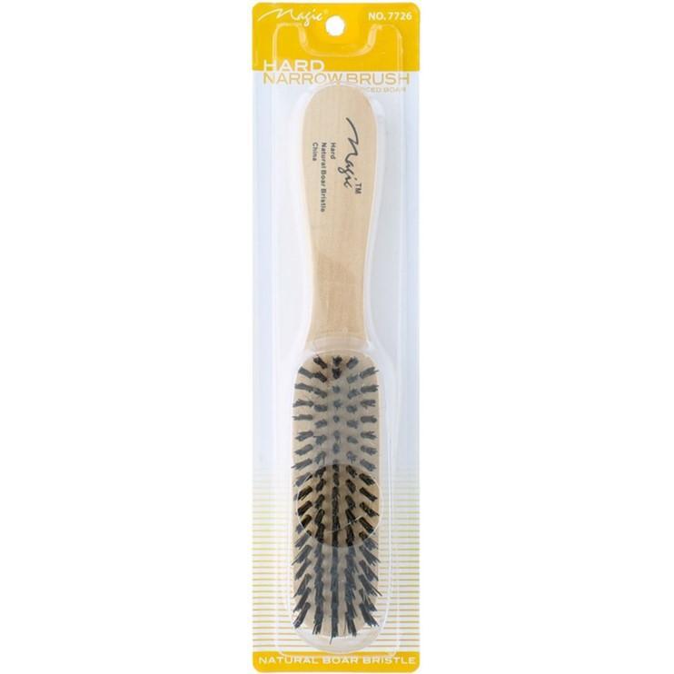 Magic Collection Hard Narrow Brush (No.7726) for Precision Edge Control & Detailing