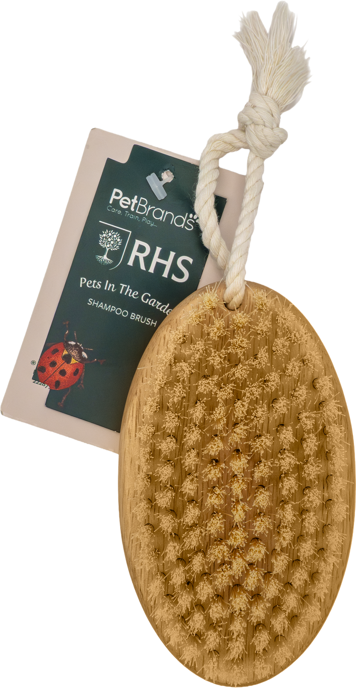 RHS Pets in the Garden Shampoo Brush