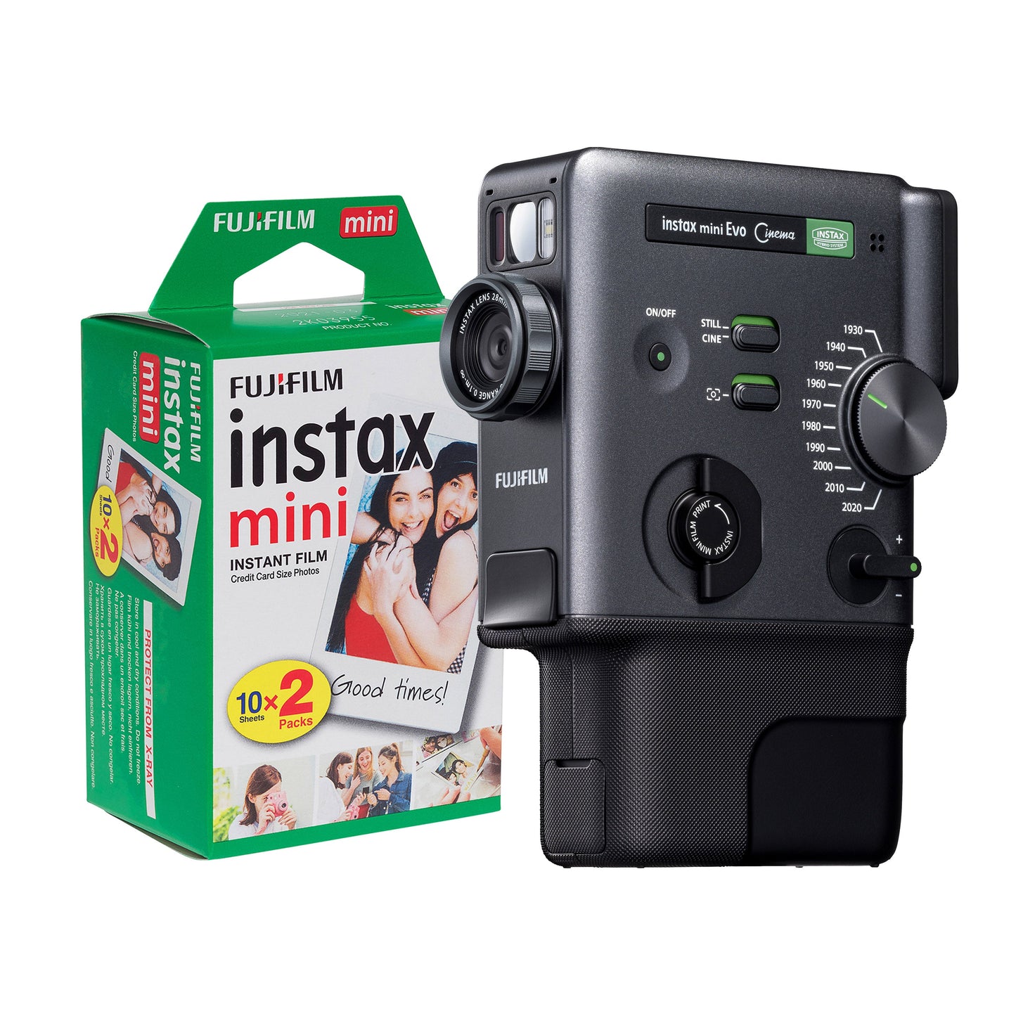 Fujifilm Instax Mini Evo Cinema Hybrid Instant Camera