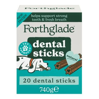 Forthglade Natural Dental Sticks 20 Pack 740g