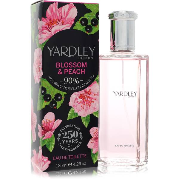 Yardley Blossom & Peach Eau De Toilette 125ml Spray Women's Fragrance