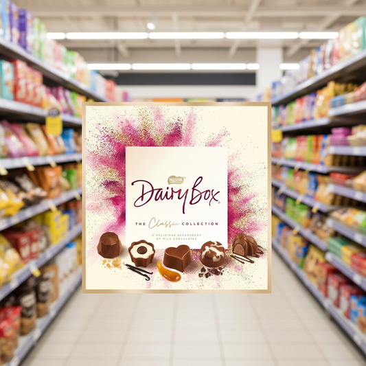 4 x Dairy Box Medium Chocolate Box 326G