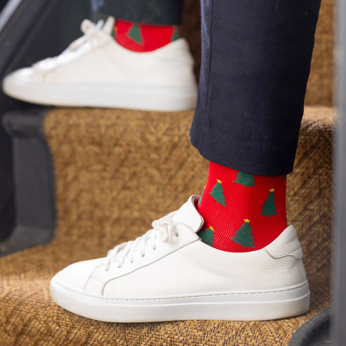 Christmas Tree Bamboo Socks