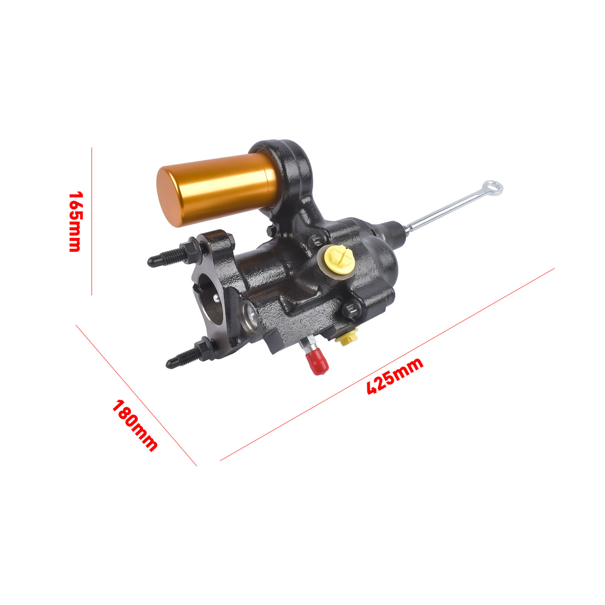 Hydraulic Power Brake Booster Fits for Chevrolet R3500 V3500 GMC C2500 C3500 K3500 1982-1991 1Pc